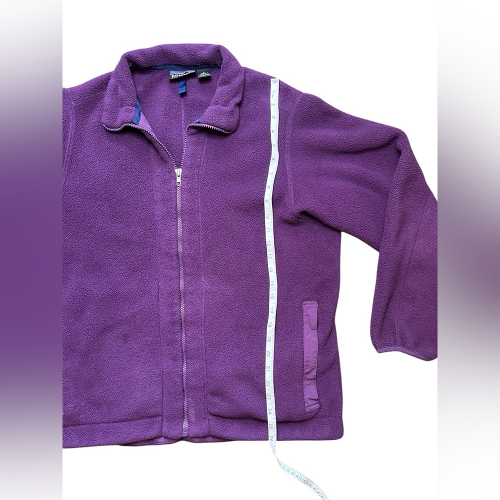 Vintage Patagonia Synchilla Full Zip Fleece Jacket – Purple (XL) - Picture 5 of 6